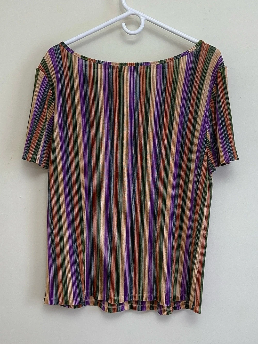 Ramy Brook Multicolor large Striped Top NWOT Casual Lightweight Designer Blouse